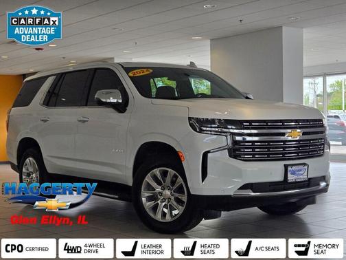 Summit White 2024 Chevrolet Tahoe Premier