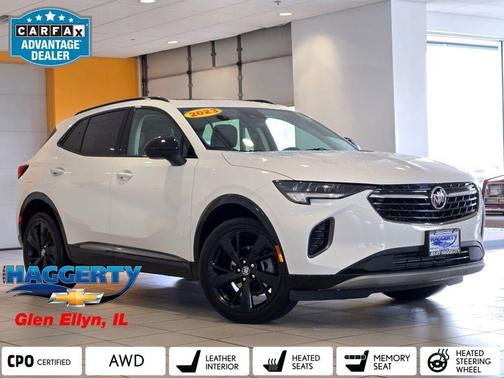 Summit White 2023 Buick Envision Essence AWD