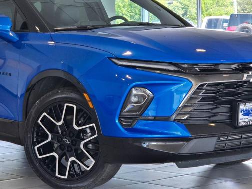 Riptide Blue Metallic 2024 Chevrolet Blazer RS