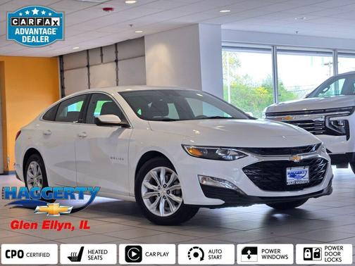 Summit White 2024 Chevrolet Malibu FWD 1LT