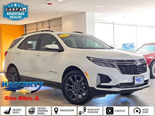 Summit White 2022 Chevrolet Equinox FWD RS
