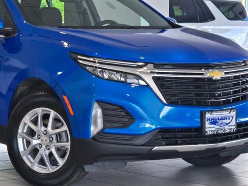 Riptide Blue Metallic 2024 Chevrolet Equinox 1LT