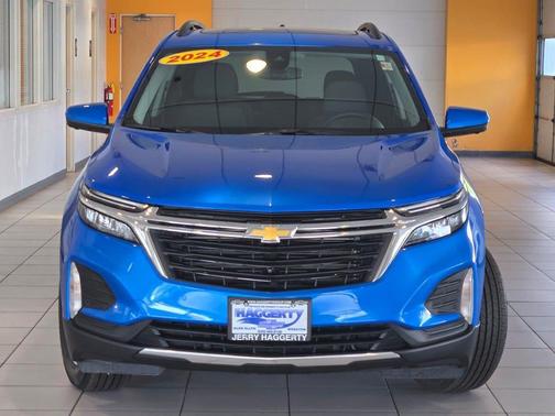 Riptide Blue Metallic 2024 Chevrolet Equinox 1LT