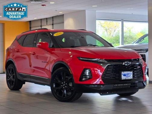 Red Hot 2020 Chevrolet Blazer RS