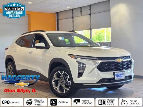 Summit White 2025 Chevrolet Trax LT