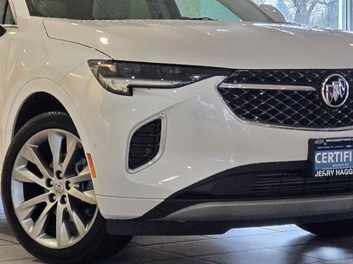 White Frost Tricoat 2023 Buick Envision Avenir AWD