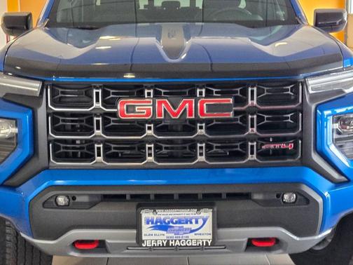 Dynamic Blue Metallic 2024 GMC Canyon AT4
