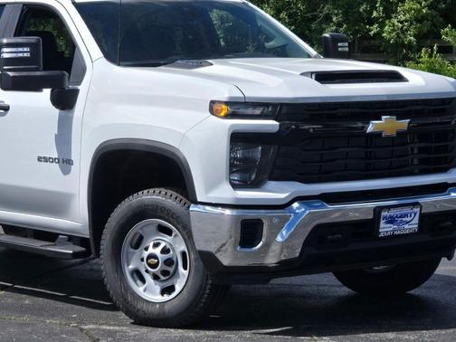 Summit White 2026 Chevrolet Silverado 2500 Crew Cab, Long Bed, WT, 4WD