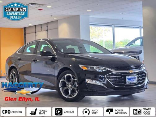 Mosaic Black Metallic 2024 Chevrolet Malibu FWD 1LT