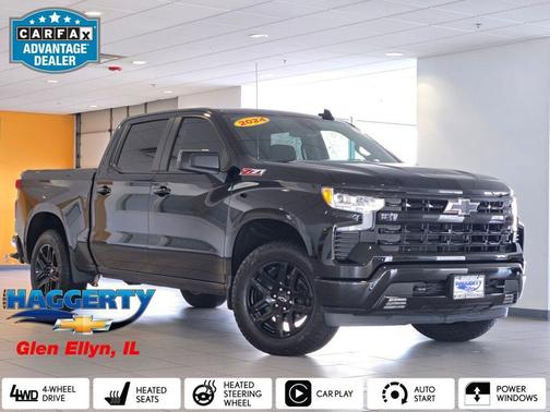 Black 2024 Chevrolet Silverado 1500 RST
