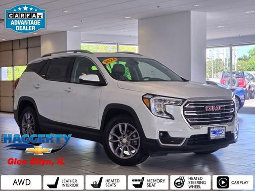 Summit White 2024 GMC Terrain SLT