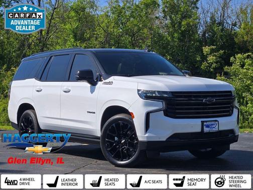 Summit White 2024 Chevrolet Tahoe 4WD High Country