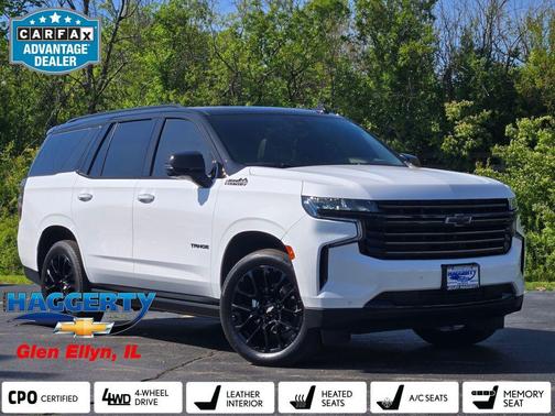 Summit White 2024 Chevrolet Tahoe 4WD High Country