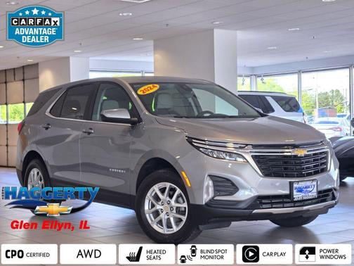 Sterling Gray Metallic 2024 Chevrolet Equinox 1LT