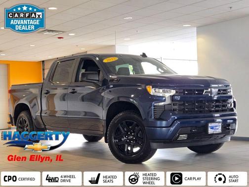 Northsky Blue Metallic 2023 Chevrolet Silverado 1500 RST