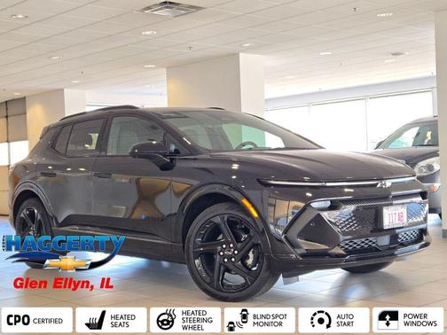 Black 2024 Chevrolet Equinox EV RS