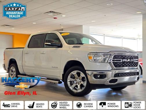Bright White Clearcoat 2022 RAM 1500 Big Horn/Lone Star