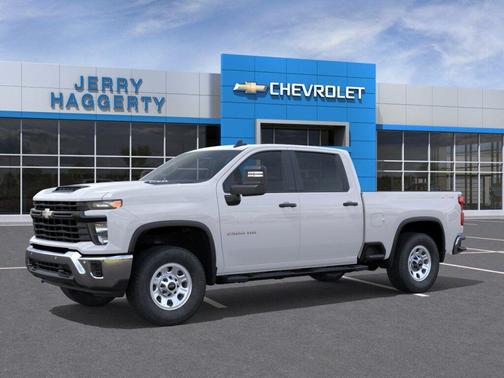 Summit White 2026 Chevrolet Silverado 2500 Crew Cab, Standard Bed, WT, 4WD