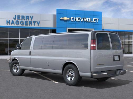 Silver Ice Metallic 2026 Chevrolet Express 3500 3500 Extended Wheelbase, LT, RWD