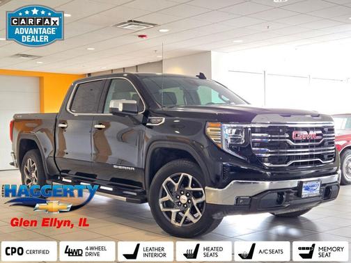 Onyx Black 2022 GMC Sierra 1500 SLT