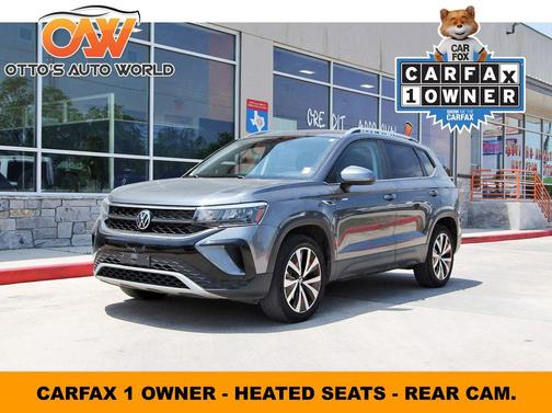 Platinum Gray Metallic 2022 Volkswagen Taos 1.5T SE