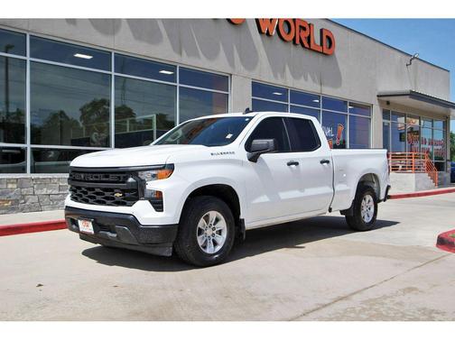 Summit White 2022 Chevrolet Silverado 1500 WT