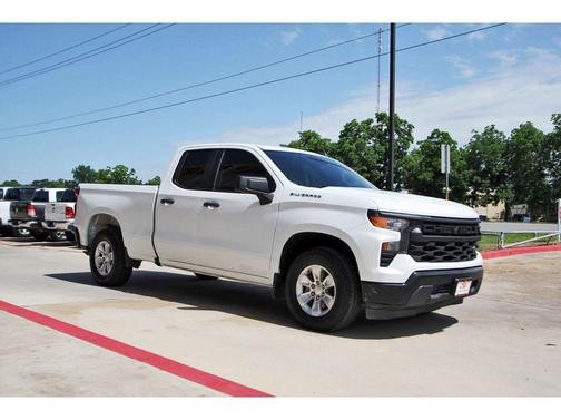 Summit White 2022 Chevrolet Silverado 1500 WT