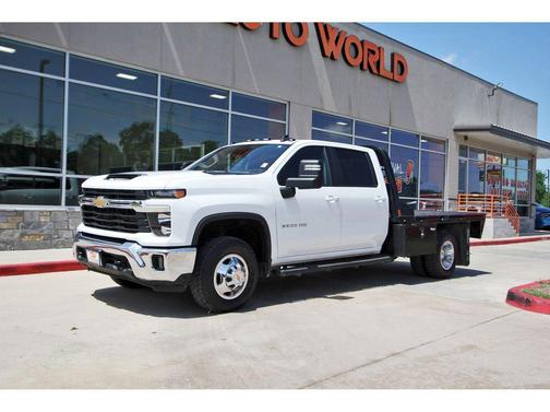 Summit White 2024 Chevrolet Silverado 3500 LT