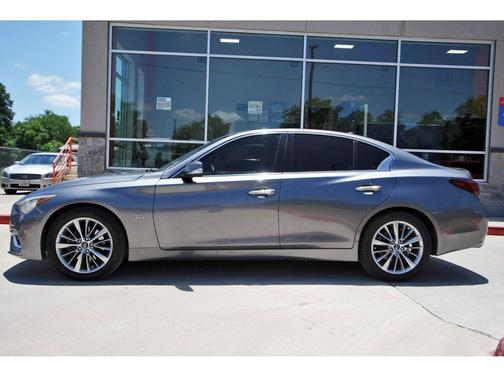 Graphite Shadow 2018 INFINITI Q50 3.0t LUXE