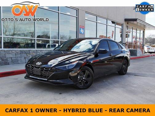 2023 Hyundai ELANTRA HEV Blue