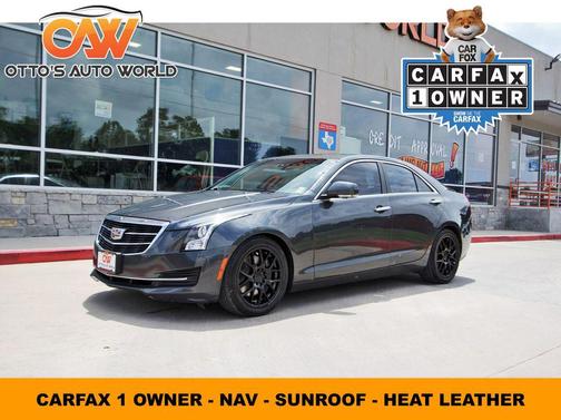 Phantom Gray Metallic 2015 Cadillac ATS 2.0L Turbo Luxury