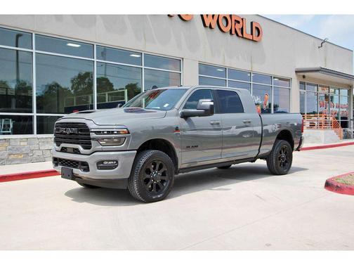 Ceramic Gray Clearcoat 2026 RAM 2500 Laramie Mega Cab 4x4 6'4' Box
