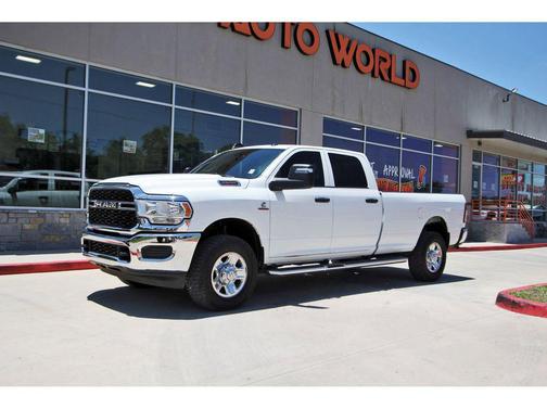 Bright White Clearcoat 2023 RAM 2500 Tradesman Crew Cab 4x4 8' Box