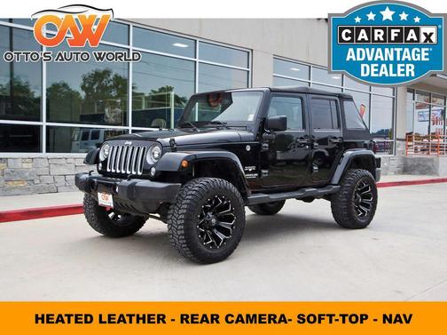 Black Clearcoat 2017 Jeep Wrangler Unlimited Sahara