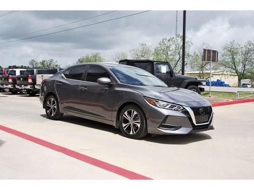 Gun Metallic 2022 Nissan Sentra SV