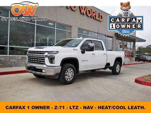 Summit White 2020 Chevrolet Silverado 3500 LTZ