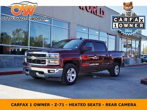 Deep Ruby Metallic 2015 Chevrolet Silverado 1500 2LT Truck