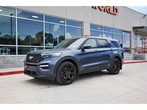 Blue Metallic 2021 Ford Explorer ST