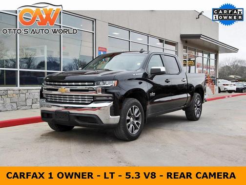 Black 2020 Chevrolet Silverado 1500 LT Truck