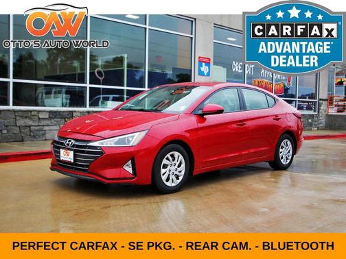 Calypso Red 2020 Hyundai ELANTRA SE
