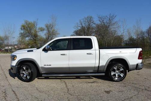 Ivory White Tri-Coat Pearlcoat 2020 RAM 1500 Laramie
