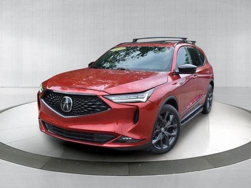 Red 2023 Acura MDX A-Spec