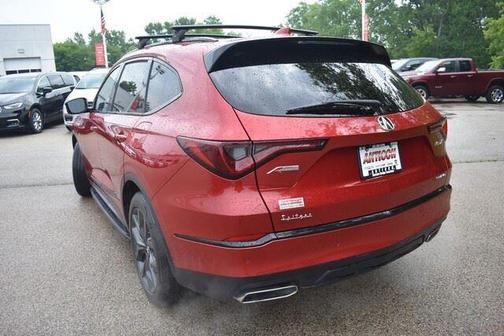 Red 2023 Acura MDX A-Spec