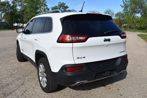 Bright White Clearcoat 2014 Jeep Cherokee Limited