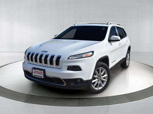 Bright White Clearcoat 2014 Jeep Cherokee Limited