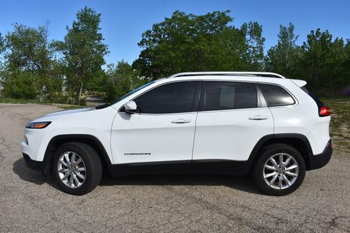 Bright White Clearcoat 2014 Jeep Cherokee Limited