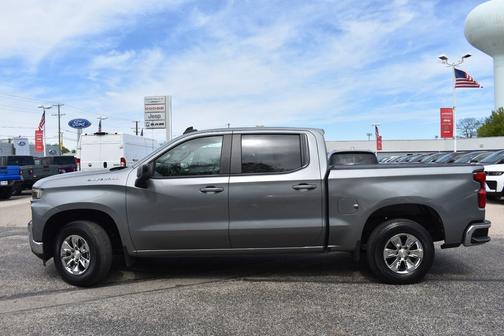 Satin Steel Metallic 2021 Chevrolet Silverado 1500 LT