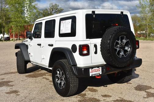 Bright White Clearcoat 2022 Jeep Wrangler Unlimited Rubicon