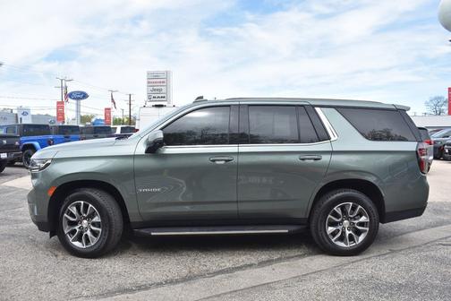 Silver Sage Metallic 2024 Chevrolet Tahoe LT