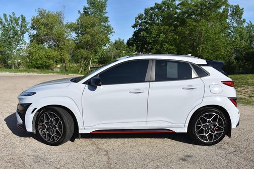 Sonic Blue 2022 Hyundai Kona N Base